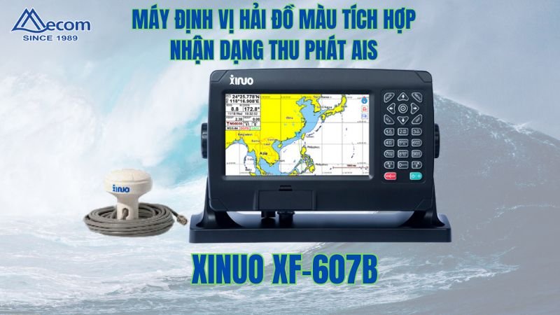 Tiết lộ tính năng vượt trội của máy định vị hải đồ XINUO XF-607B