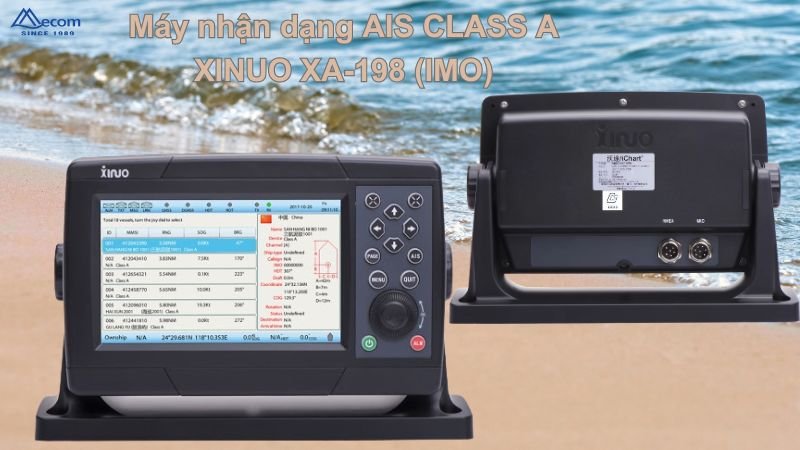 Máy nhận dạng tự động AIS CLASS A XINUO XA-198: giải pháp hoàn hảo cho tàu biển