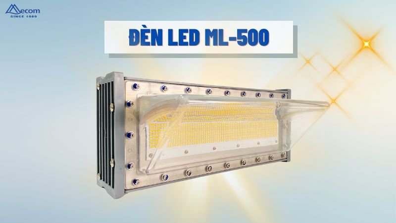 Đèn led ML-500: Giải pháp chiếu sáng hiệu quả cho ngành nghề khai thác thủy sản