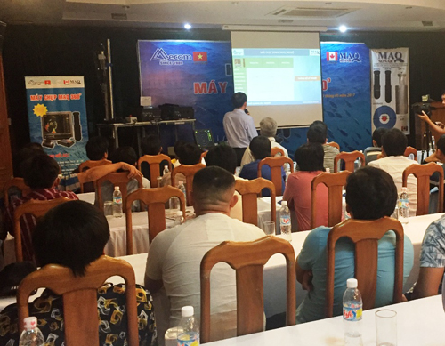 MARINE EQUIPMENT JOINT STOCK COMPANY – MECOM ORGANIZED A WORKSHOP INTRODUCING 360 DEGREE MAQ SUPPLY MACHINE IN 2017