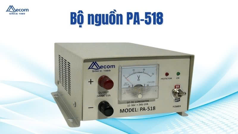 BỘ NGUỒN PA-518 - GIẢI PHÁP CẤP NGUỒN ỔN ĐỊNH VÀ AN TOÀN CHO THIẾT BỊ ĐIỆN TỬ HÀNG HẢI